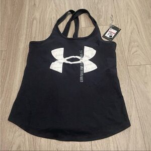 Under Armour Black Women's Logo Racerback Tank